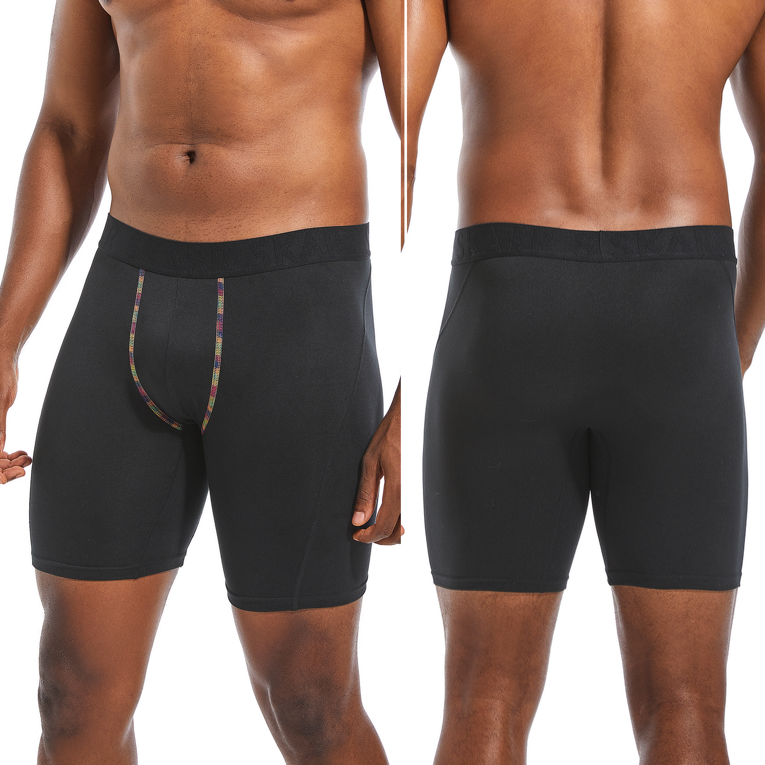 Perna longa 3 pçs pacote calcinha masculina poliéster roupa interior masculina marca boxer e cuecas para homme lote conjunto de luxo sexy shorts deslizamento