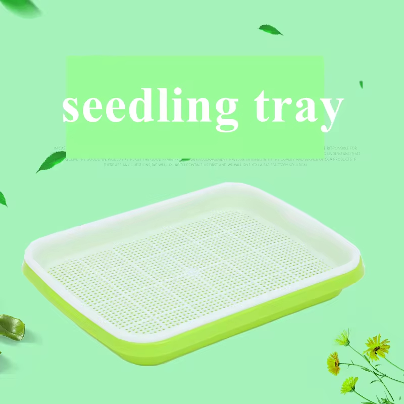 1pc, 홈 가든 발코니 휴대용 애완 동물 잔디 토양없는 수경 콩 모종 트레이 토양없는 재배 트레이 홈 새싹 Seedlin