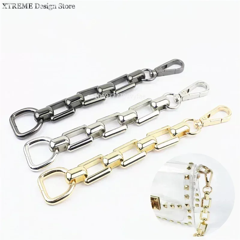 Удлинитель сумки-цепочка, цепочка для кошелька, плечевой ремень через плечо, ручки, аксессуары для сумки, сменные цепочки «сделай сам», очаровательное украшение