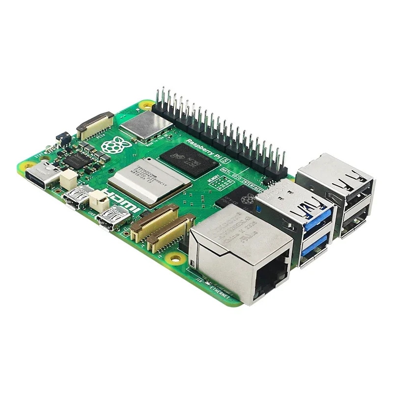 Raspberry Pi 5 Kit 4G 8G RAM BCM2712 Python 5B 4Kp60 PCIe 2,0 RTC caja de Metal opcional 27W fuente de alimentación última placa Dev RPI 5