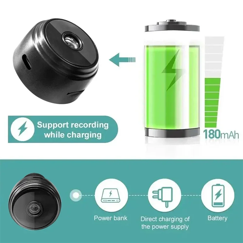 Drahtlose WIFI A9 HD 1080p Home Security Kamera mit Nachtsicht Infrarot Outdoor Sport Überwachung Überwachung System