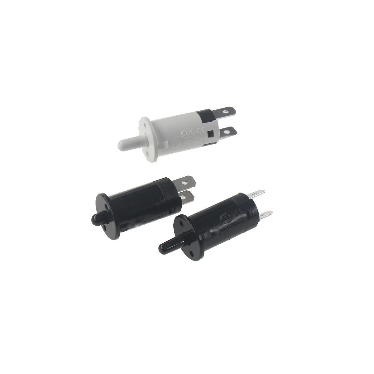 2PCS Door control switch KA5 Refrigerator light switch 12mm 14MM 20MM self-reset Normally open normally closed closet door