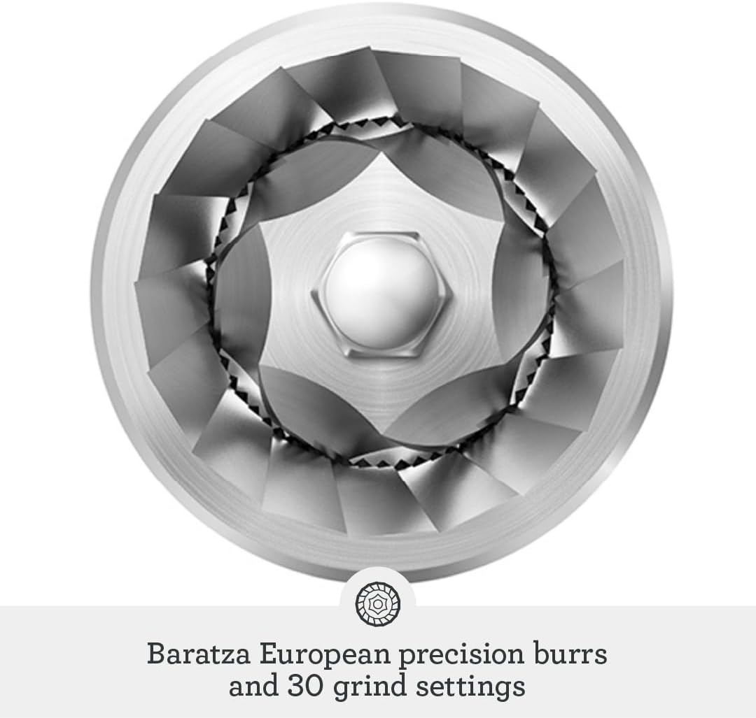 Touch Impress Espresso Machine with Grinder & Auto Milk , Espresso Maker with Assisted Tamping & Touchscreen, Cappuccino