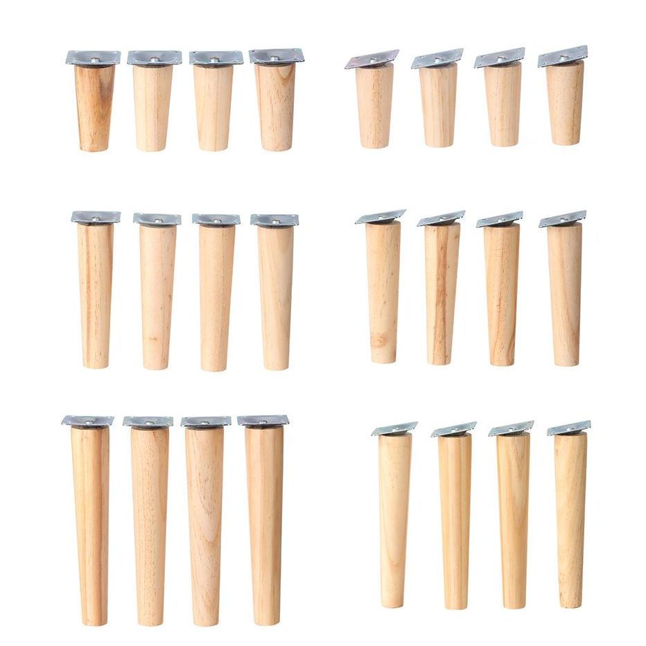 4 шт., конические ножки 8-20 см