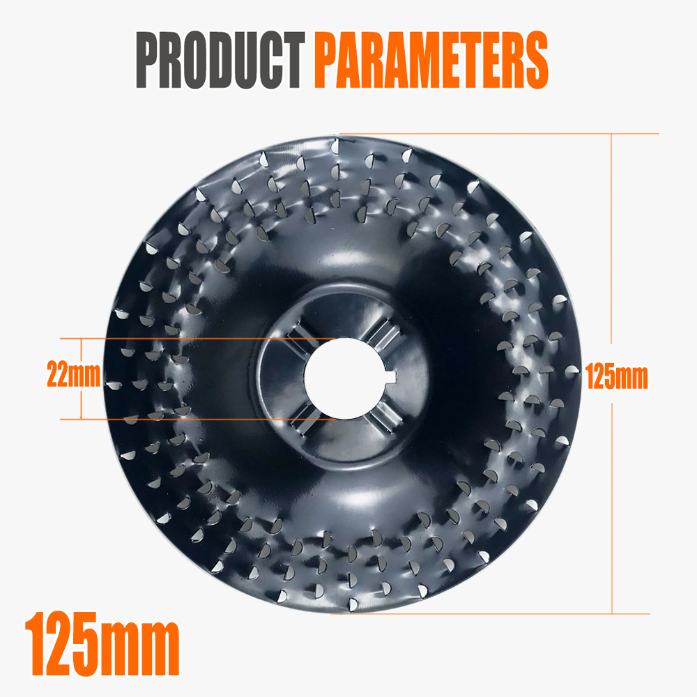 92mm/125mm Grinder Wheel Wood Sanding Rotary Discs For Angle Grinder Woodworking Smooth Cutting Brasive Rotary Tools