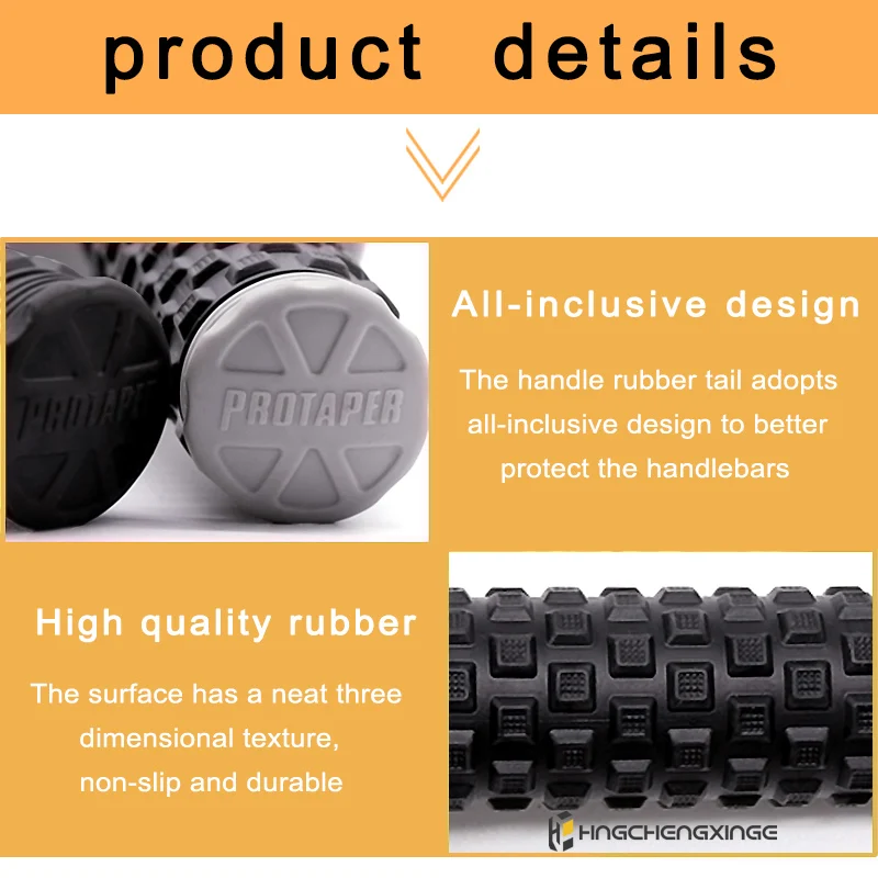 オートバイグリップダートバイクグリップ 7/8 "ゴムバイクハンドルグリップ Protaper ハンドルバー Mx ピロートップスロットル 22 ミリメートルバー