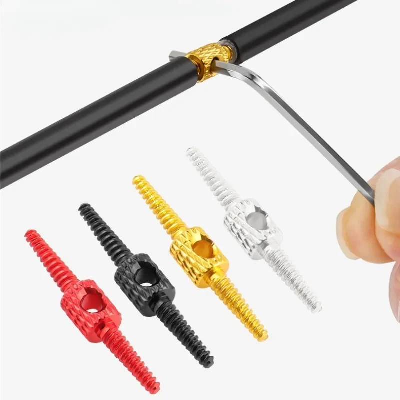 5pcs เครื่องมือกําหนดเส้นทางสายเคเบิลภายในจักรยานเบรค SHIFT CABLE HOUSING ท่อไฮดรอลิก Routing อะแดปเตอร์ซ่อมเครื่องมือจักรยาน