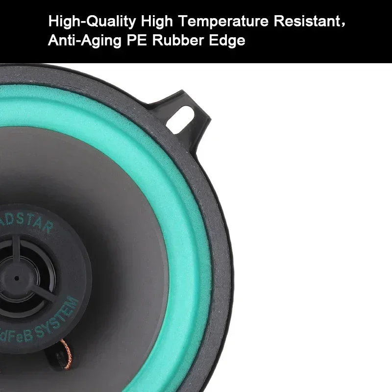 4/5/6.5 Polegada alto-falantes do carro coaxial subwoofer universal automotivo áudio de alta fidelidade música freqüência completa alto-falante estéreo do carro
