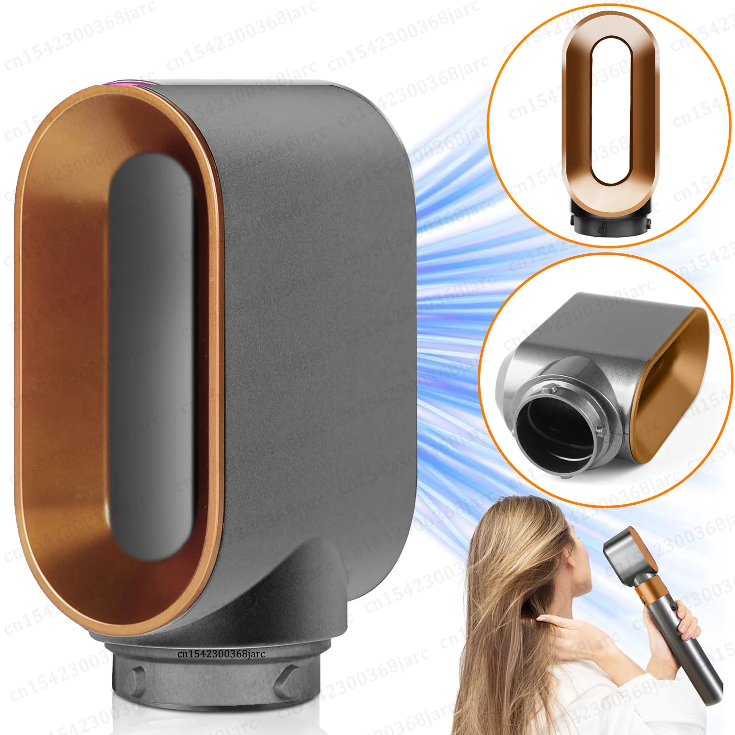 Haar Styler Curler Modellierung Düse Für Dyson Airwrap HS01 HS05 SenCiciMen X9 Haar Trockner Pre-Styling Düse Zubehör teile