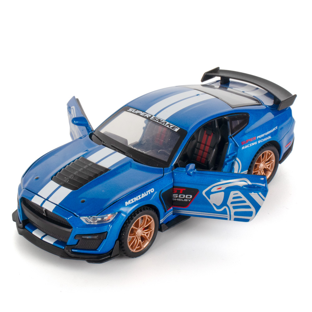 1:32 FM GT500 Supercar Modelo de Corrida Carro Toy Boy Diecast Metal Veículo One Piece Hot Wheels Rápido e Furioso Coleção Premium