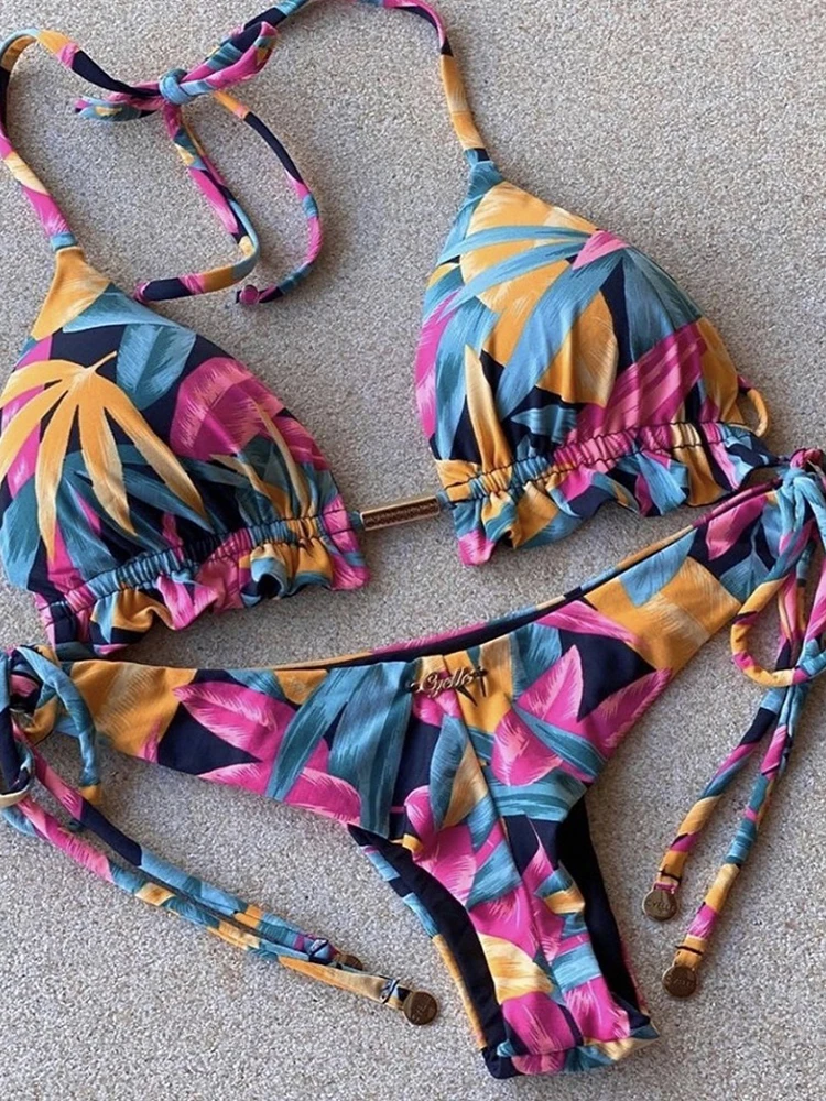 RUOTONGSEPT Bikini maillot de bain pour femme 2022 nouveaux maillots de bain femme Sexy Bikinis ensemble Push up natation pour maillot de bain femmes maillots de bain
