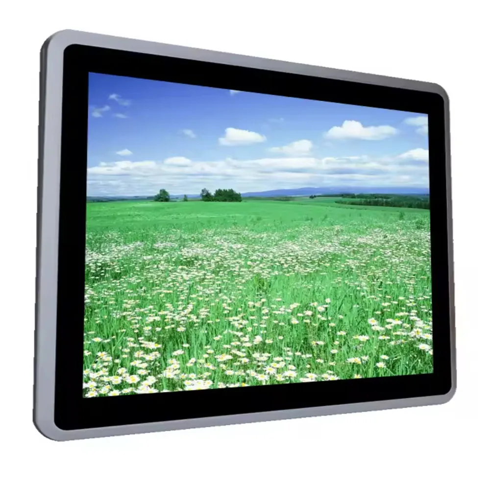 Partaker 17-Zoll-Industrie-Panel-PC IP65, Intel i7-10810U/i5-10310U/J6412, TPM2.0, RS232, DDR4, Dual LAN, Touchscreen-Computer