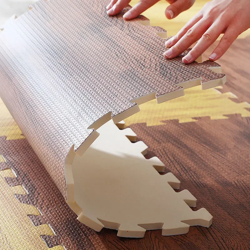 Novo bebê espuma quebra-cabeça jogar ginásio esteira crianças brinquedos playmat tapete para crianças de madeira bloqueio rastejando exercício tapetes macios engrossar