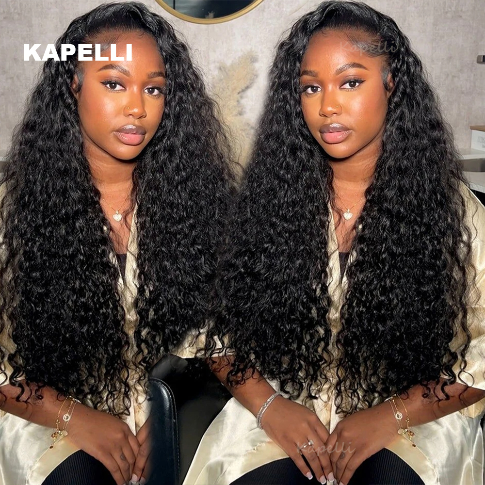 Pacotes de cabelo encaracolado birmanês com fechamento 4x4 13x4 frontal onda profunda pacotes virgem cabelo humano vietnamita cru extensão do cabelo humano