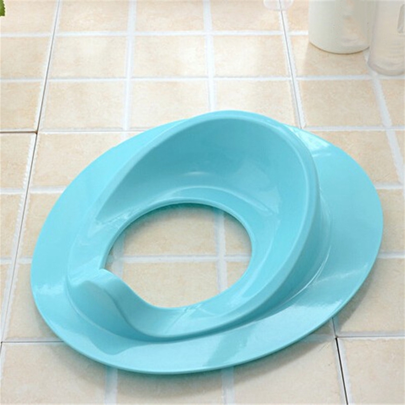 Baby Toilette Töpfchen Trainings sitz Kinder Töpfchen Sitzpolster rutsch feste Spritz schutz Baby Töpfchen Kissen blau