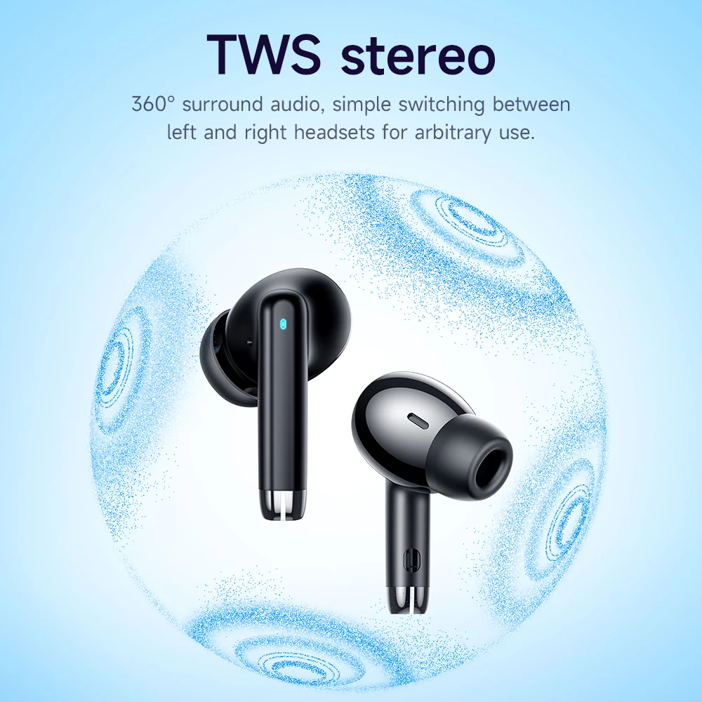 Choice HOCO EQ2 auriculares inalámbricos Bluetooth 5,3 para juegos auriculares de música de modo Dual de baja latencia auriculares intrauditivos deportivos con micrófono