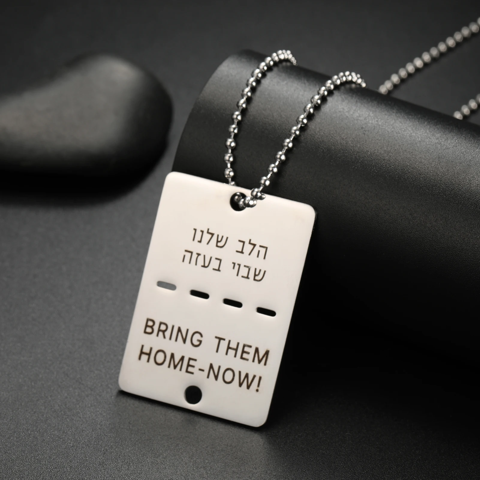 กองทัพทหารยุทธวิธีส่วนบุคคลบาร์ US สร้อยคอแท็กสุนัขทหารชื่อ CHAIN CUSTOM War ของขวัญ Man เครื่องประดับสแตนเลส