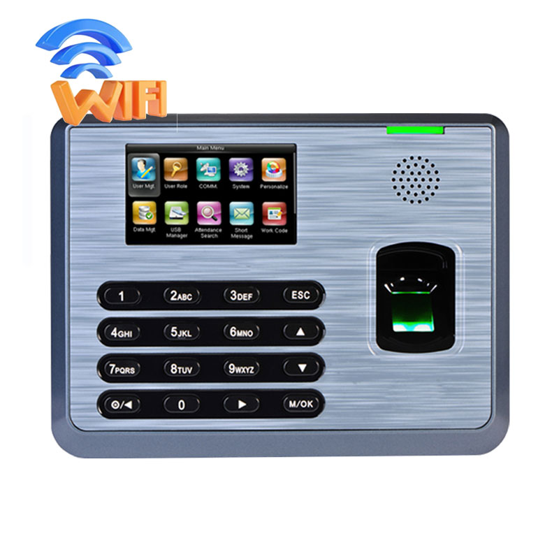 TX628-sistema biométrico de asistencia al trabajo, dispositivo de 3 pulgadas, Wifi, TCP/IP, RFID, huella dactilar, USB