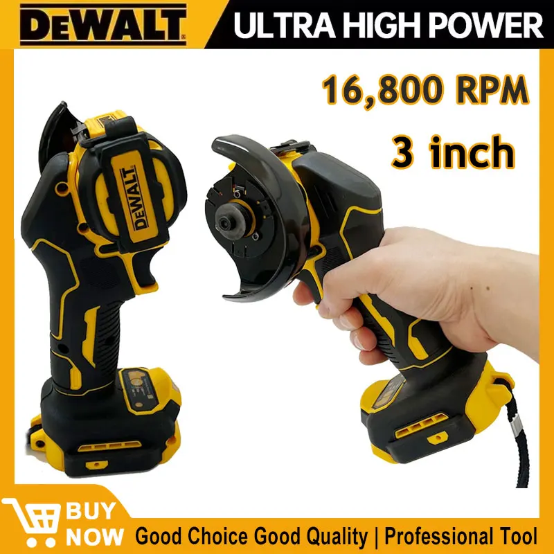 DEWALT-Mini amoladora angular con batería de 20V y 18V, pulidora inalámbrica, amoladora eléctrica de corte de diamante, herramientas eléctricas