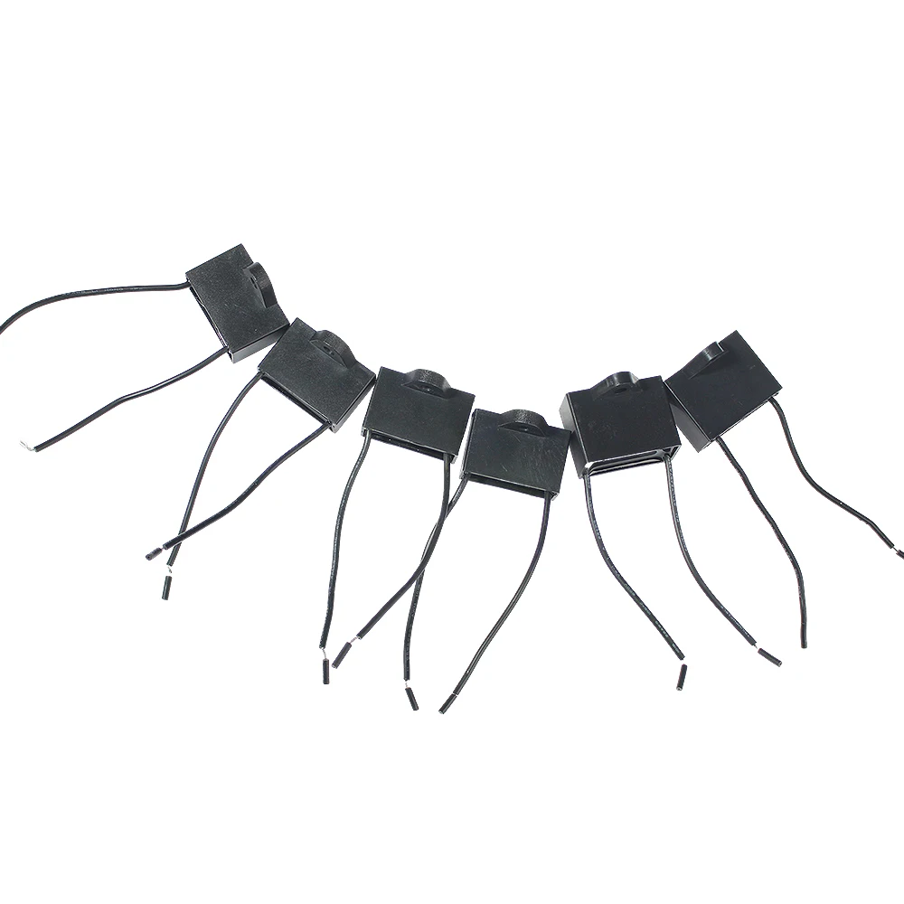 CBB61 Fan Capacitor 450V 1UF 1.2UF 1.5UF 2UF 2.5UF 3UF 4UF 5UF 6UF10UF Ceiling Fan Motor Run Rectangle Capacitor CBB 61