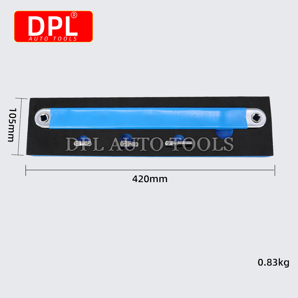 Chave de extensão offset, ferramenta de extensão de espaços apertados com adaptadores de unidade de 1/2", 1/4" e 3/8" universais
