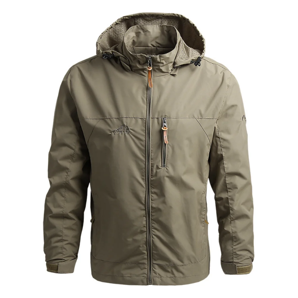 Outono masculino blusão homem oversize jaqueta de pára-brisa masculino primavera casaco de acampamento jaquetas masculino trabalho wear roupas