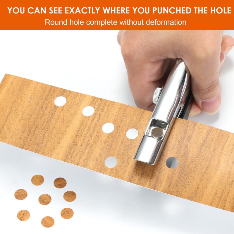 Ein locher 3-10mm Rund locher Zange Werkzeuge Kredit papier Karte Ecke Handwerkzeug für Kunststoff Leder Kantenst reifen