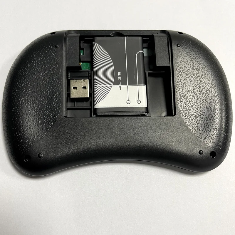 I8 Miniワイヤレスキーボード,2.4g, 3色バックライト,Android TVボックス用の英語エアマウス,タッチパッド付きリモコン,PC