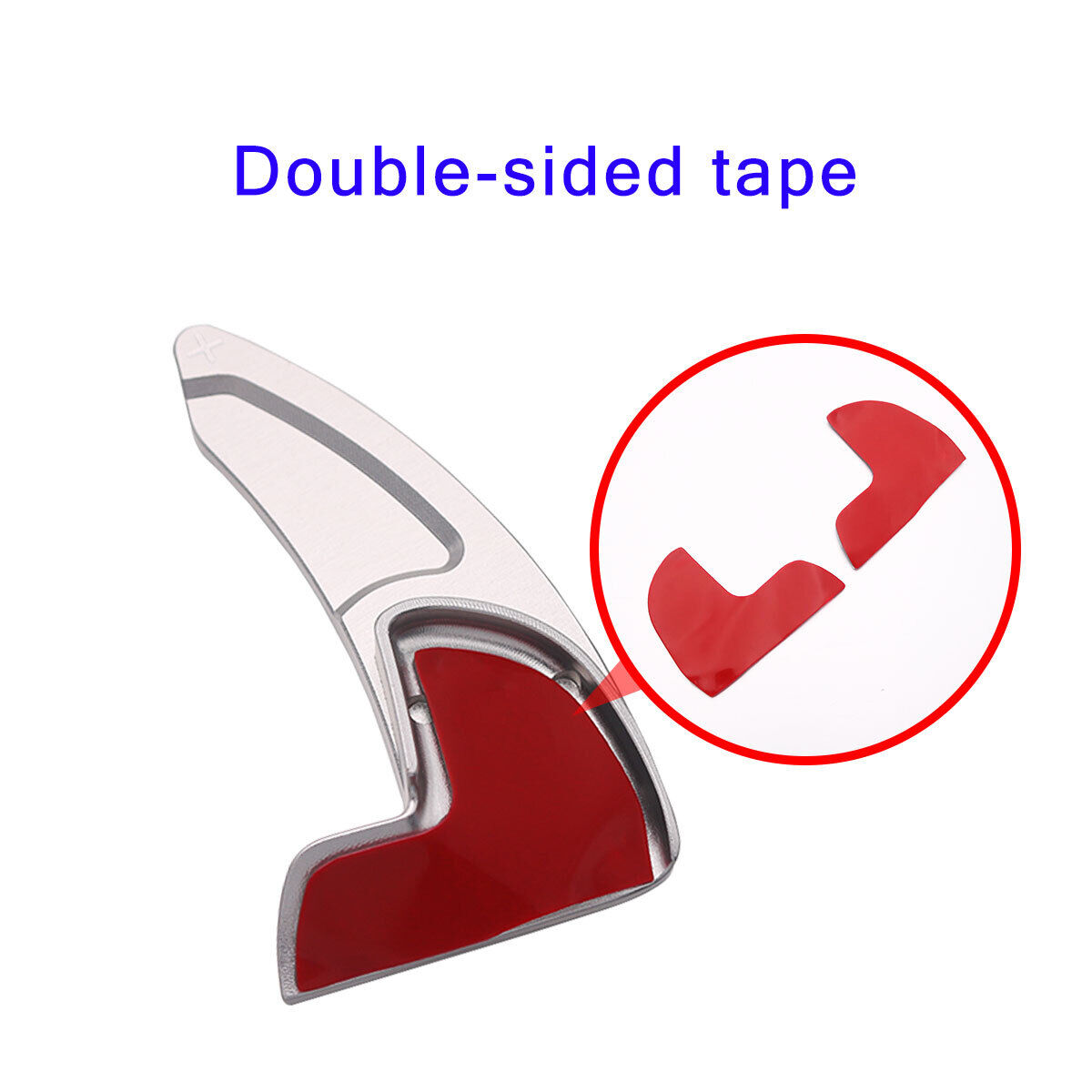 Para jeep cherokee dodge charger durango acessórios do carro de alumínio volante mudança direta paddle engrenagem shifter extensão 2 pçs