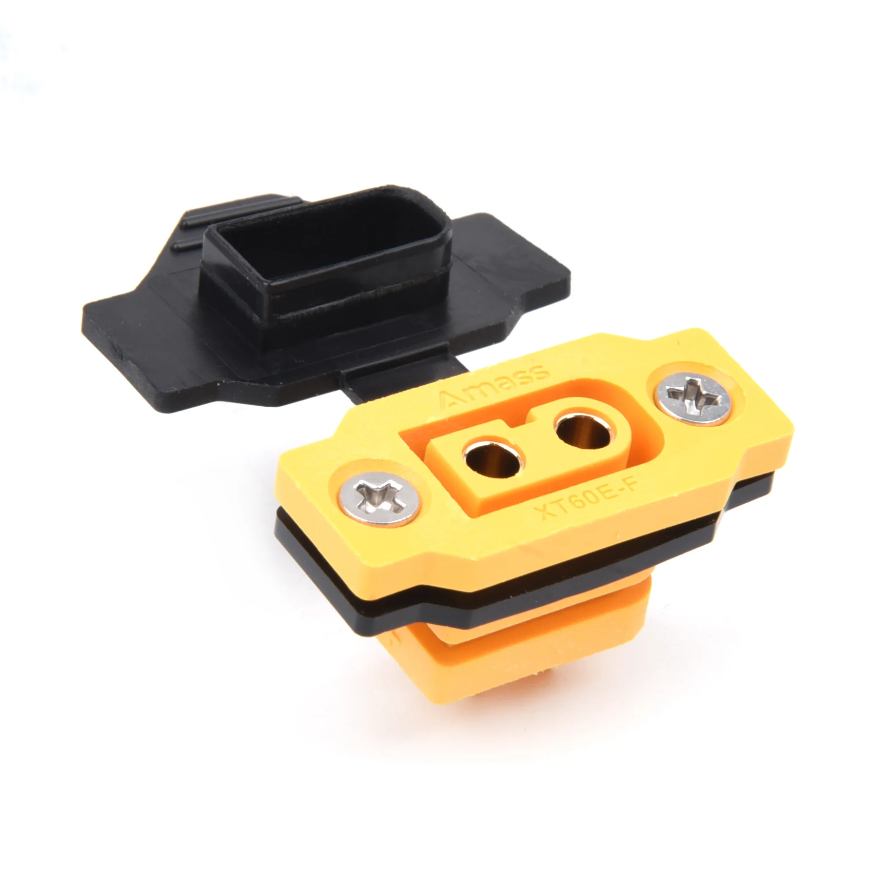 Amass XT60E-F & XT60H เครื่องบินรุ่นแบตเตอรี่ Gold-Plated 30A High Current ปลอดภัยชายหญิง Plug CONNECTOR