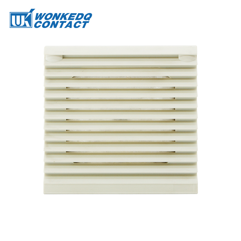 3321-300 92 mm Filterplatte, Schranklüftung, Filter, Fensterläden, Abdeckung, Lüftergitter, Lamellen, Gebläse, Abluftventilator, Filter ohne Lüfter