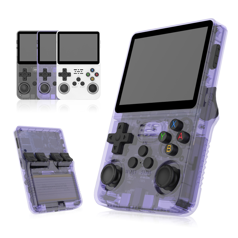 128GB R36S Retro Handheld Video Game Console Linux System 3.5 Inch IPS Screen Portable Pocket Video Player 64GB Games Boy Gift