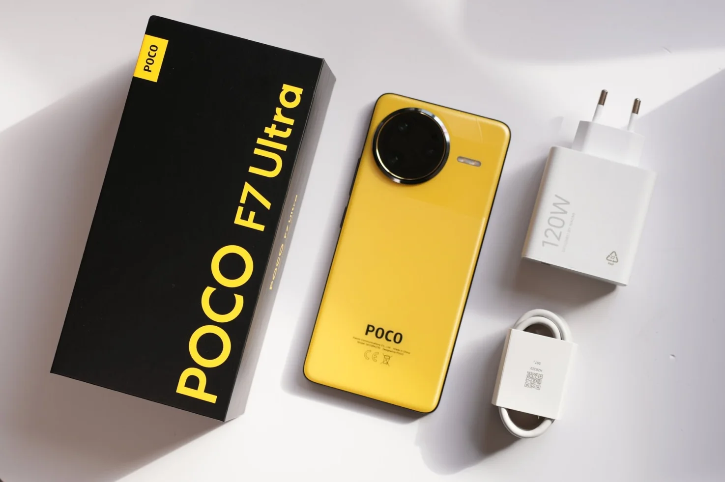【Marca +】Versión global POCO F7 Pro 5G Snapdragon 8 Gen 3 Cámara principal de 50MP 6,67 "WQHD+ Flujo AMOLED DotDisplay 90W HyperCharge