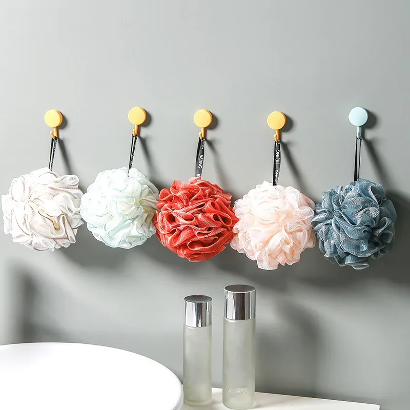 Weiche Mesh Bad Schwamm Bälle Bequeme Große Blume Blase Dusche Reiben Bad Ball Körper Reiniger Peeling Wäscher Bad Ball