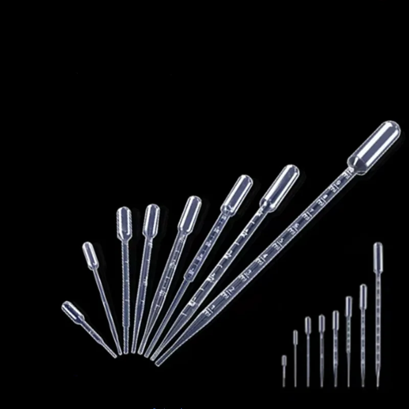 500 sztuk 1000 sztuk 2000 sztuk 0,2 ml 0,5 ml 1 ml 2 ml 3 ml 5 ml przezroczysta plastikowa pipeta Pasteura jednorazowe zakraplacz olejków eterycznych