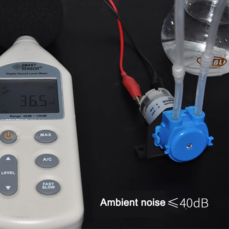 12V NKP pequeña autocebante Mini circulación Micro bomba peristáltica de bombeo 5W tubo de silicona