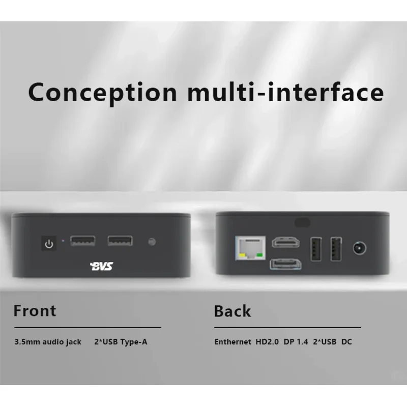 Mini PC Win 11 Linux Alder Lake-N N100 N150 HTPC Desktop Computer With HD WI-FI5 DDR4 16GB 512GB SSD Mini PCS For Gaming