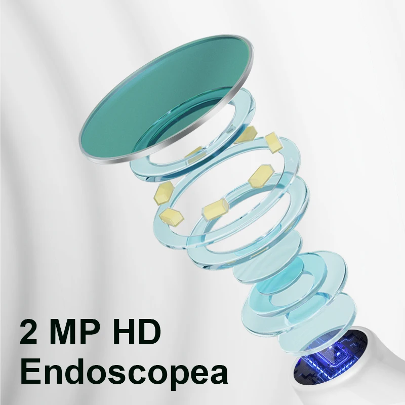 Telecamera per visita visiva della bocca WIFI portatile Cura dei denti wireless Ispezione endoscopio impermeabile IP67 per telefono Android IOS