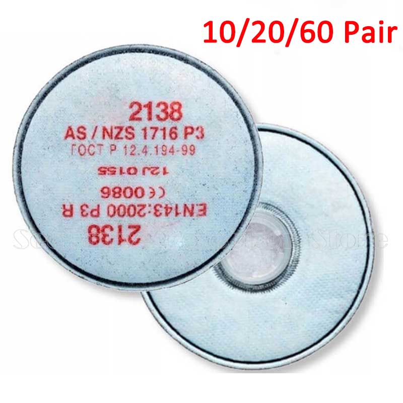 2135/2138 Фильтр твердых частиц P3 R с уровнем неиспускания для респираторной пылевой маски серии 3 м 6800 7502 6200