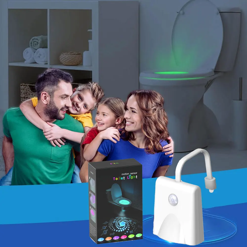 Lampe de toilette à Induction colorée, lumière en fonte d'étoile, modèle de charge, veilleuse à Induction