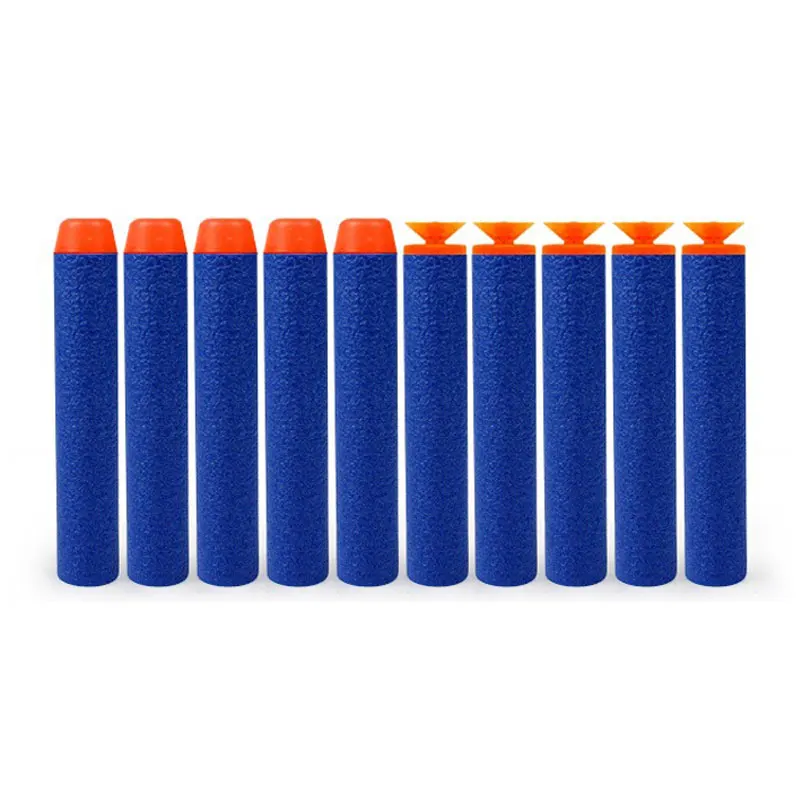 Nerf Bullets EVA 소프트 중공 구멍 헤드 7.2cm Nerf Blasters 용 Nerf 장난감 총 액세서리 용 리필 총알 다트