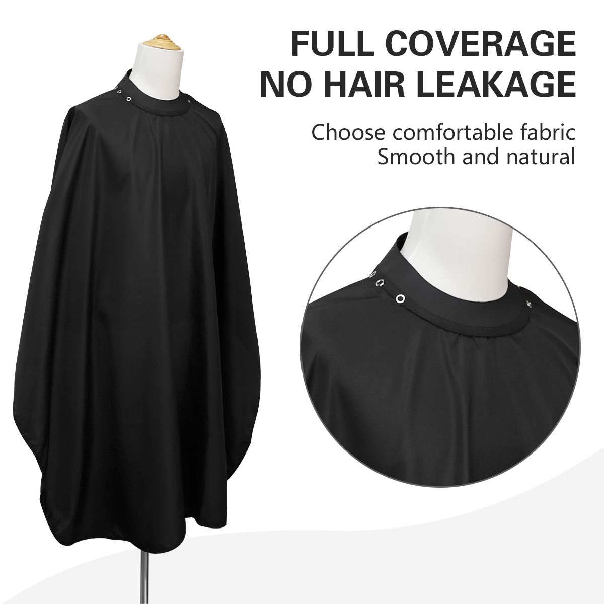Friseur Silikon Kragen Schürzen Haarschnitt Capes Wasserdichte Schürzen Adler Schals Transparent Anti statische Barber Styling Werkzeuge