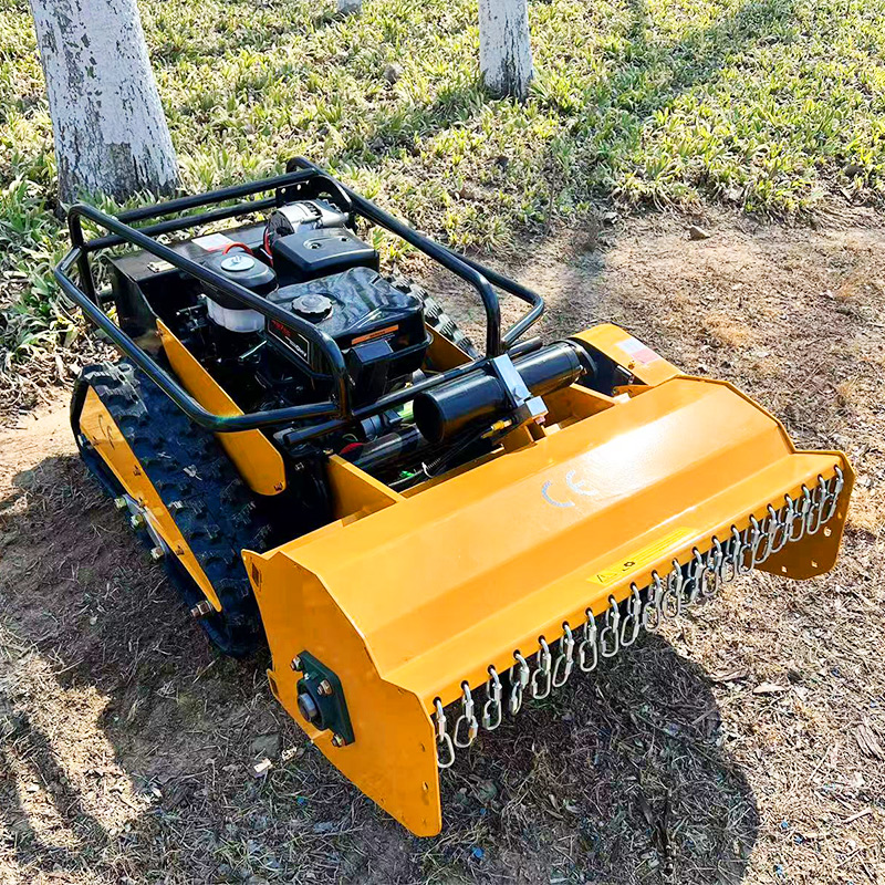 Aangepaste landbouw- en bosbouwapparatuur Robot zero Turn Dorsvlegel Crawler 10HP 12HP 15HP Afstandsbediening Grasmaaier