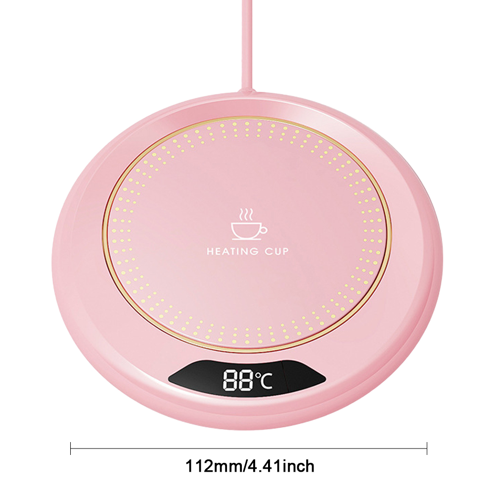Coffee Mug Warmer 3 Temperature Setting Electric Cup Heater USB Constant Cup Warmer Tea Water Milk Heating Coasters Pad for Home