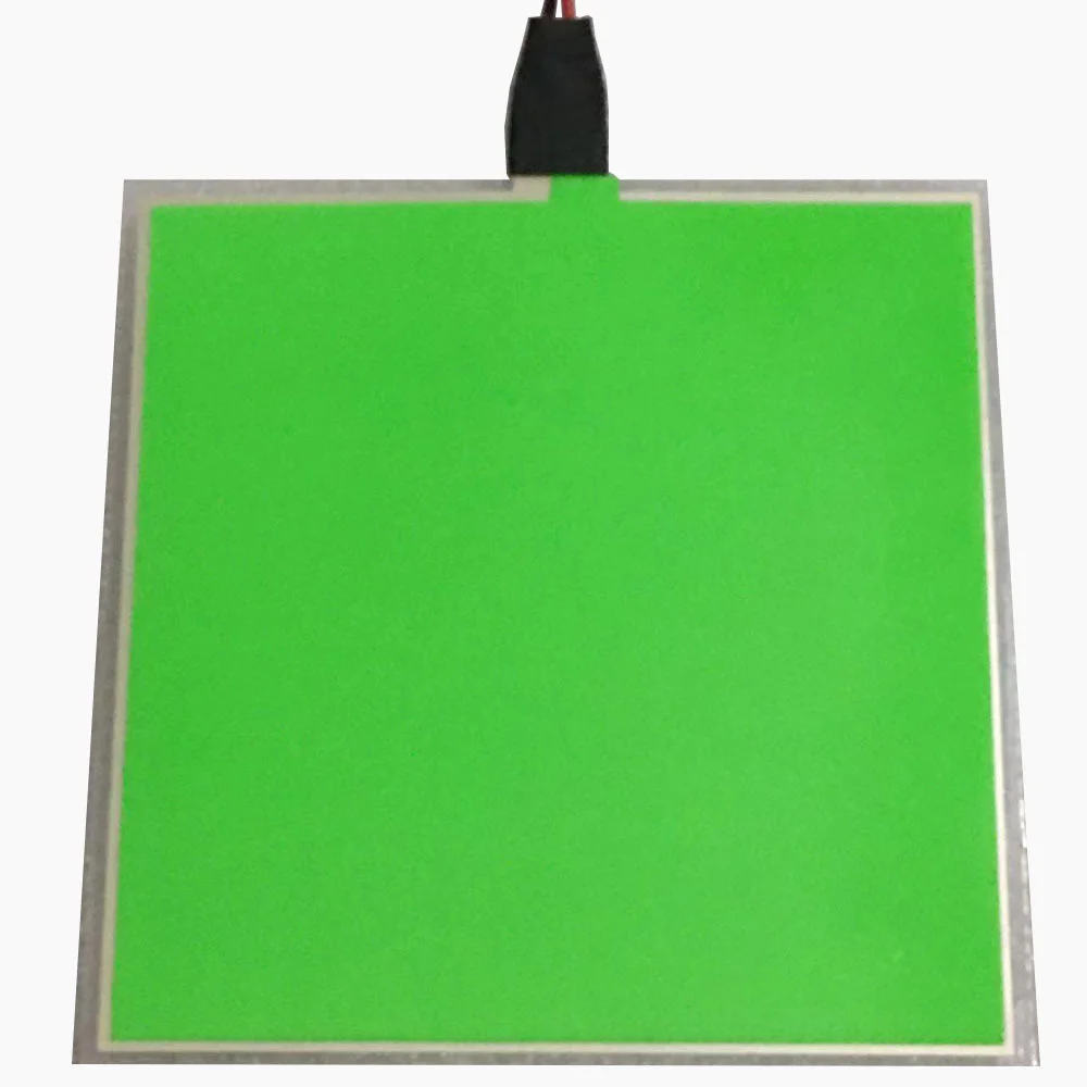 Panel de retroiluminación Led electroluminiscente, 10x10cm, con inversor DC12V, 5V, USB, 3V, batería