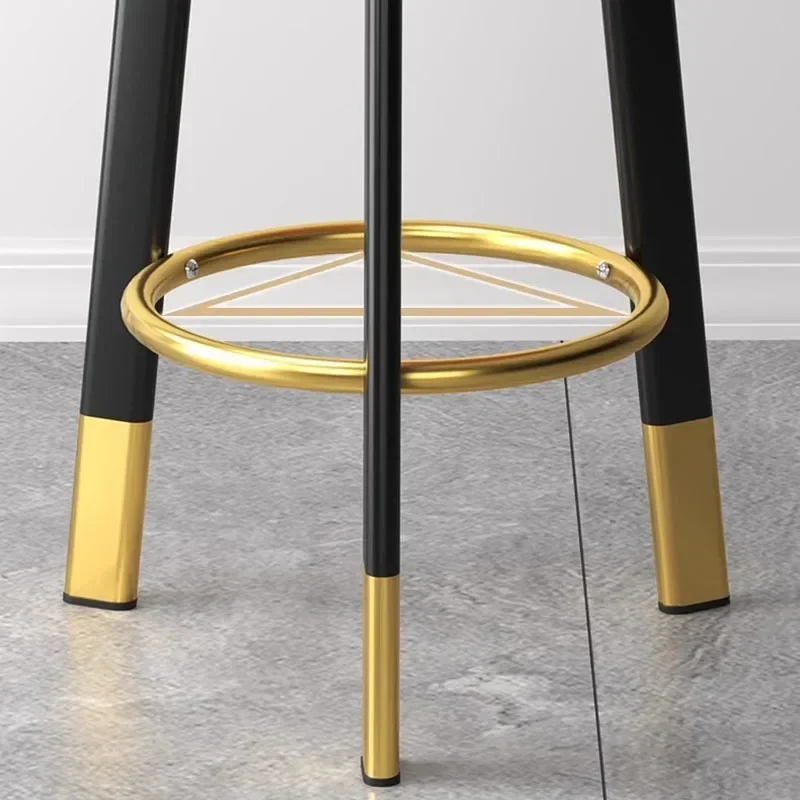Sedia da bar alta in acrilico Bancone nordico Tavolo minimalista Sgabello da bar Cucina Sala da pranzo Taburetes Altos Cocina Mobili per la casa di lusso
