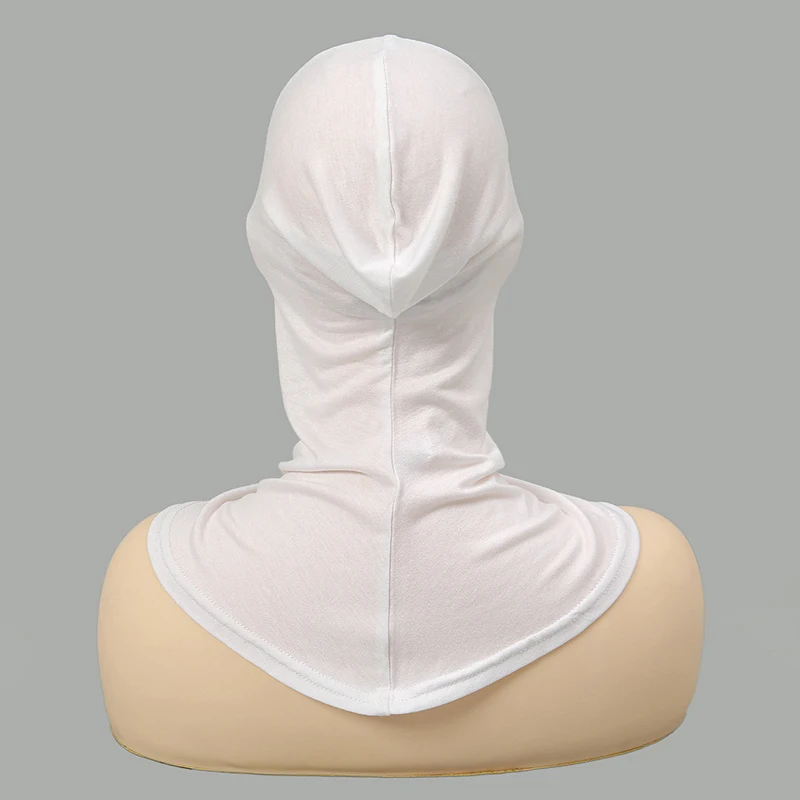 Venda quente muçulmano hijabs cobertura completa undercap feminino algodão elástico gorro liso underscarf nova faixa interna turbante