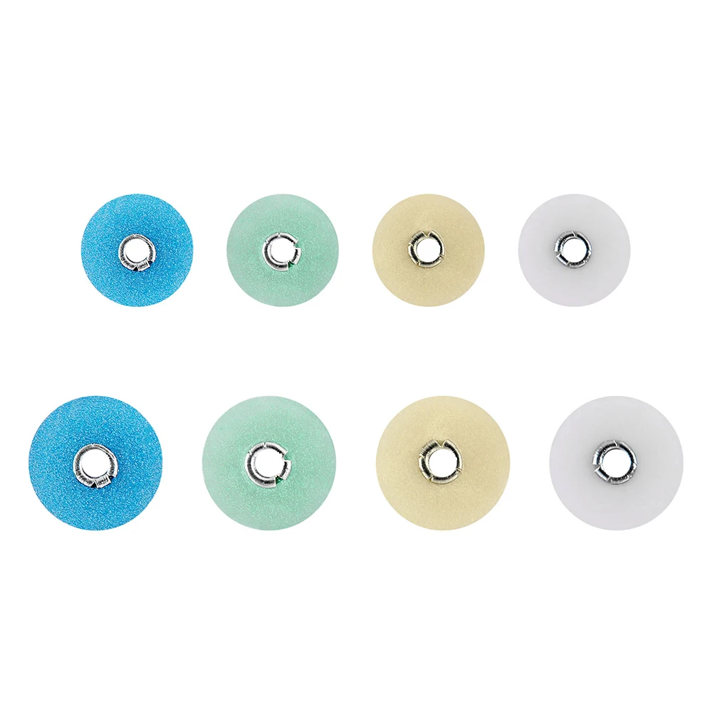 JoyDental 40/80 Chiếc Đánh Bóng Răng De Polimento Đĩa Tổng Giảm Contouring Mandrel Sọc Bộ Nha Khoa Chất Liệu