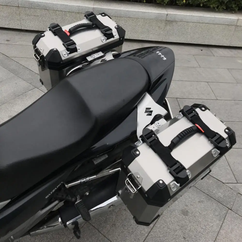 2019 nueva cuerda de mango de caja lateral de aleación de aluminio para correa de equipaje de motocicleta universal cuerda de mango