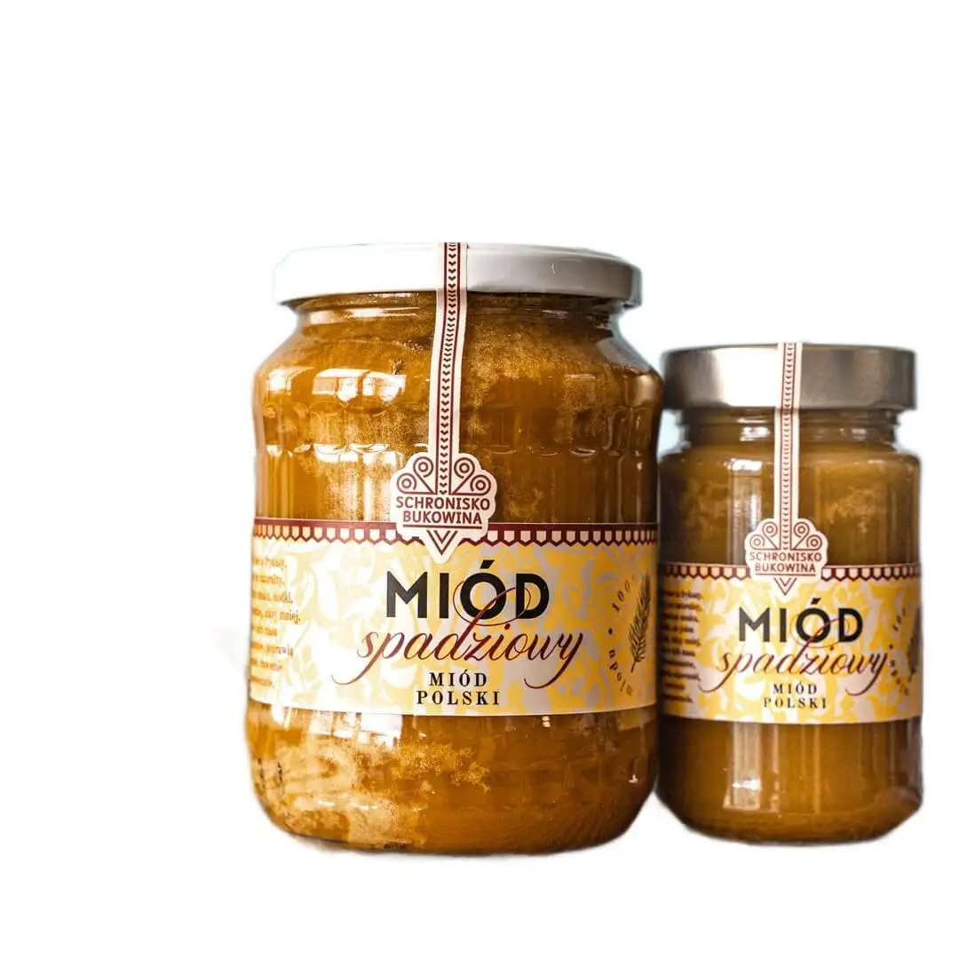 Miód spadziowy mały - Schronisko Bukowina